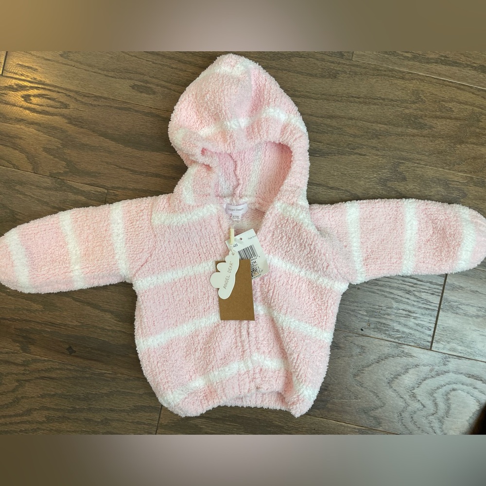 Angel Dear, zip up sweater, size 6-12